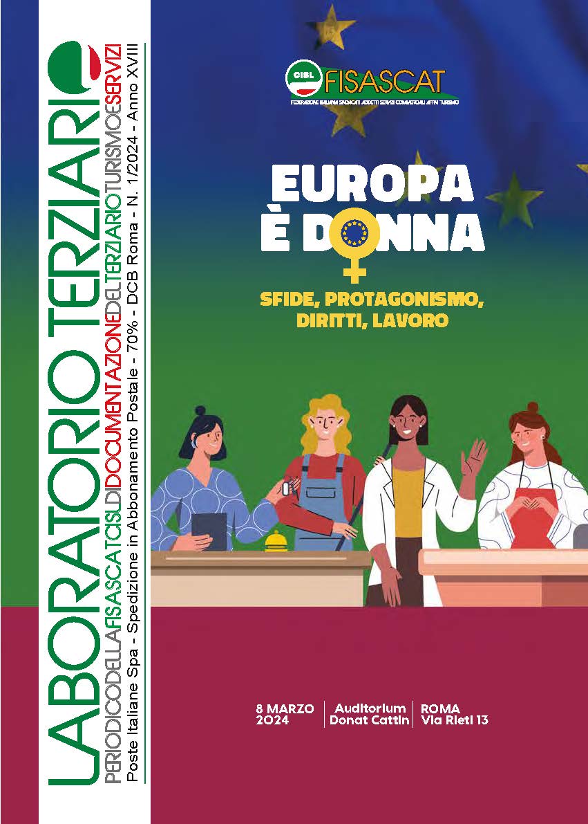 Laboratorio Terziario - 1/2024 - Europa è Donna, sfide, protagonismo, diritti, lavoro