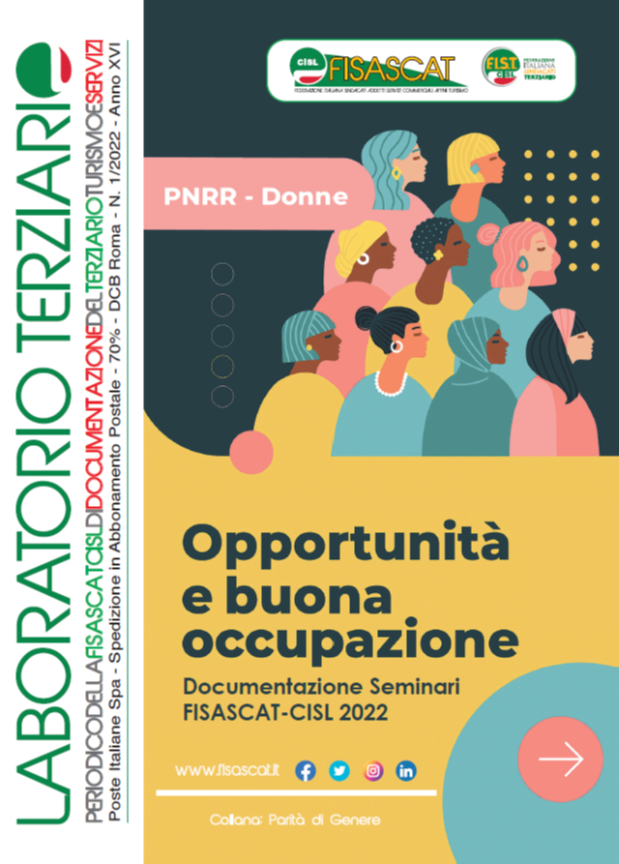 01/2022 PNRR e Donne - Opportunità e buona occupazione