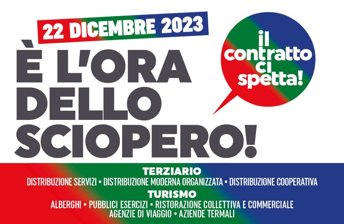 Contratti Terziario Distribuzione e Servizi Confcommercio e Confesercenti,  nel vuoto il tentativo in extremis dei sindacati di categoria Filcams Cgil,  Fisascat Cisl e Uiltucs di procedere ai rinnovi attesi dal 2019