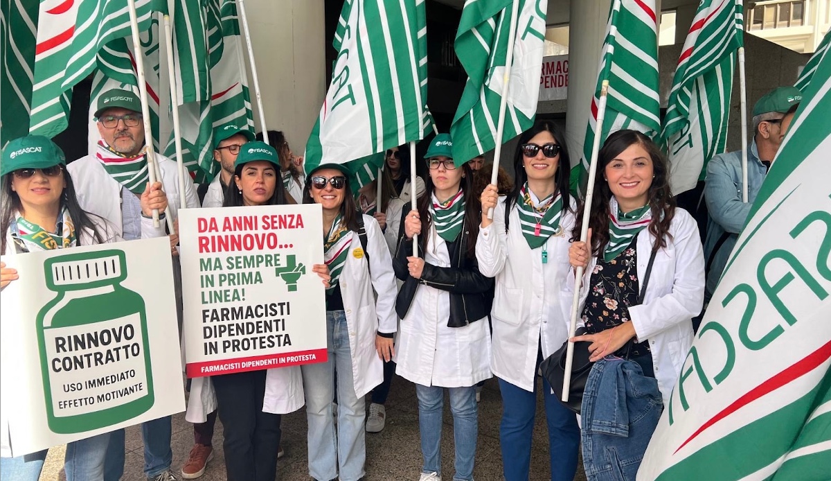 Farmacie Private, sciopero nazionale il 13 aprile: oltre 76mila addetti incroceranno nuovamente le braccia per il rinnovo del contratto nazionale scaduto nel 2024