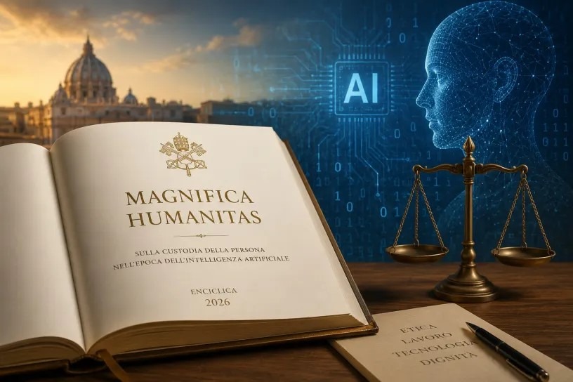 Magnifica Humanitas, il lavoro al centro della nuova questione sociale dell’intelligenza artificiale nella prima Enciclica di Papa Leone XIV Magnifica Humanitas, il lavoro al centro della nuova questione sociale dell’intelligenza artificiale nella prima Enciclica di Papa Leone XIV