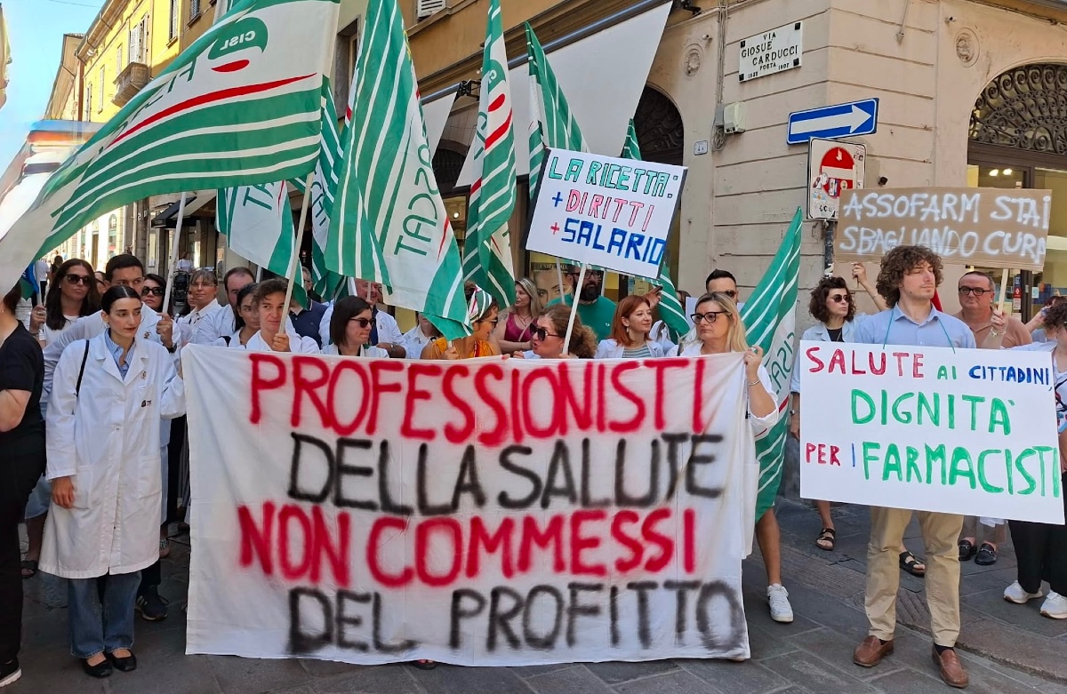 Farmacie Speciali, straordinaria adesione allo sciopero nazionale per il rinnovo del Contratto nazionale scaduto nel 2024: media dell'80%, punte del 100% in numerose realtà